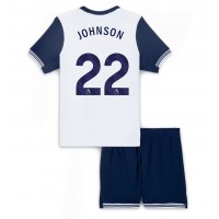 Tottenham Hotspur Brennan Johnson #22 Fußballbekleidung Heimtrikot Kinder 2024-25 Kurzarm (+ kurze hosen)